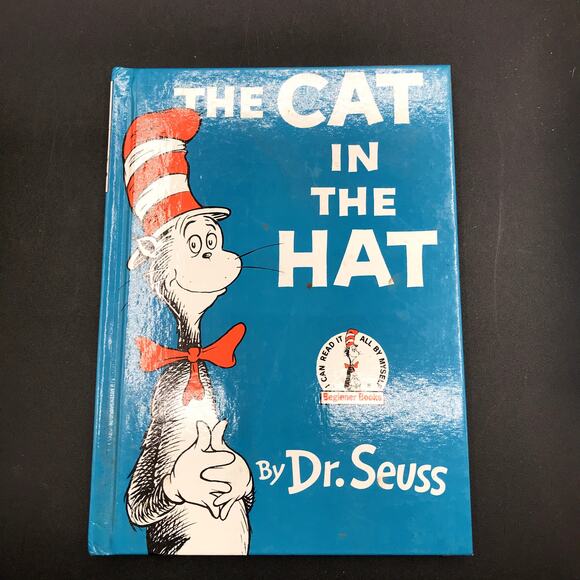 Vintage Dr. Seuss Easy Reader Books Set of 8 Green Eggs Hop on Pop Cat in Hat - Picture 6 of 9